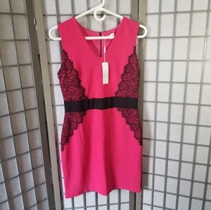 NEW- Red Sleeveless cocktail dress by Katie -Size Medium